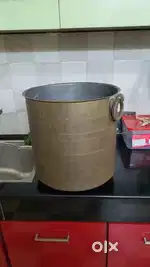 Antique bronze pot
