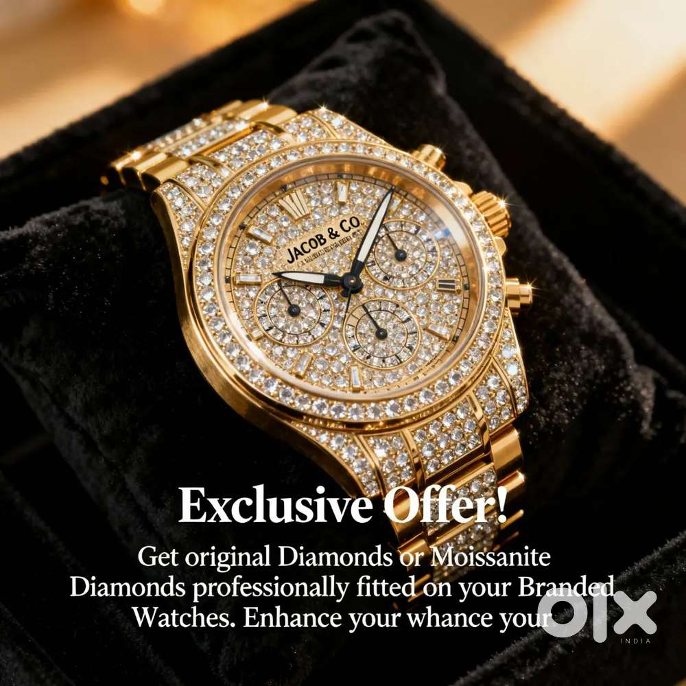 Diamond Upgrade for Your Branded Watch!