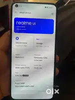 realme x7 max 8+128 finger display good condition