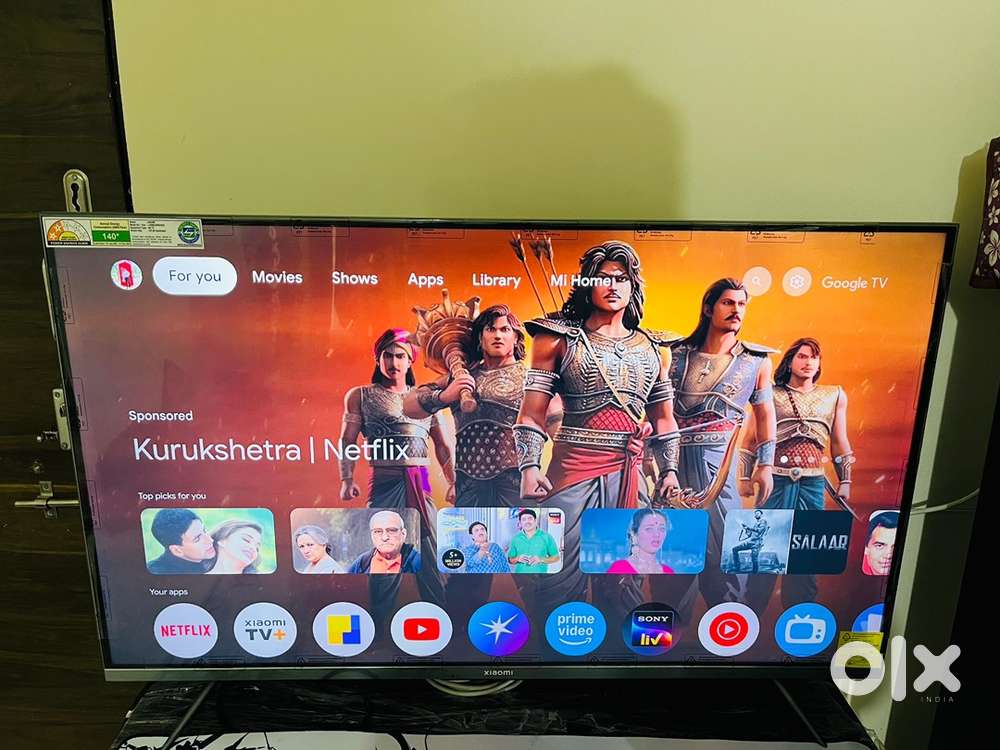 Xiaomi x pro 43 inch android tv