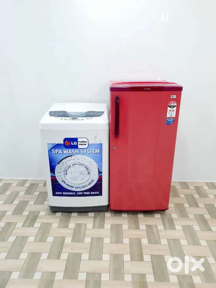 Washing Machine and Refrigerator in Good Working Condition