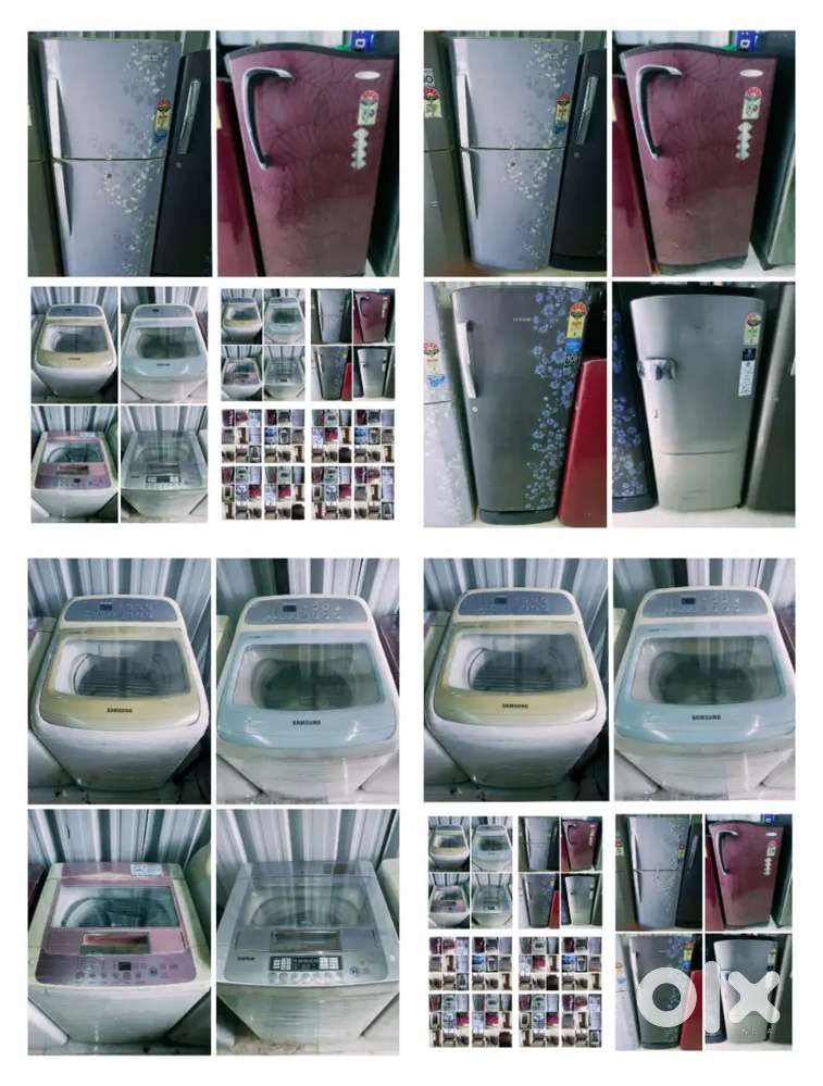 Fridge on washing machine on all furniture rent service