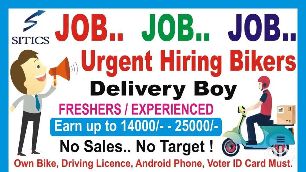 Delivery Boy Job