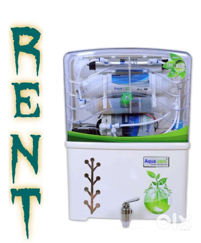 Water purifier available on rent