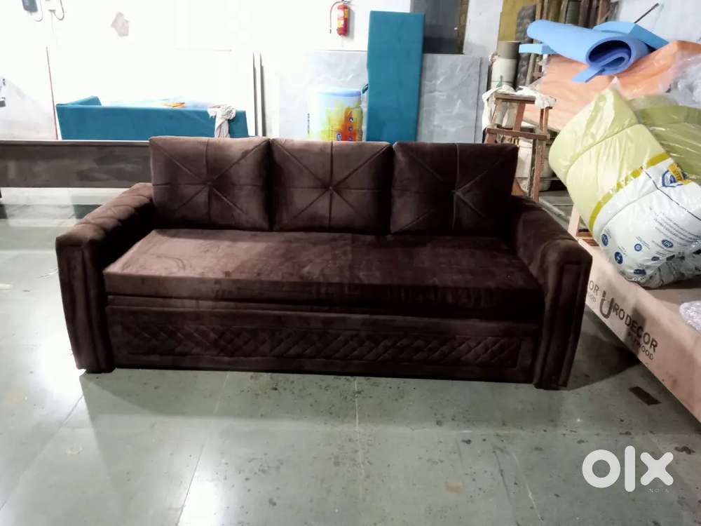 New 2 fold sofa cumbed with storage 6×5