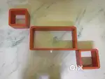 wooden wall shelf