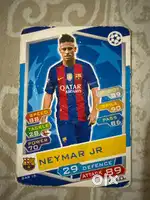 Neymar Jr (Match Attax card)