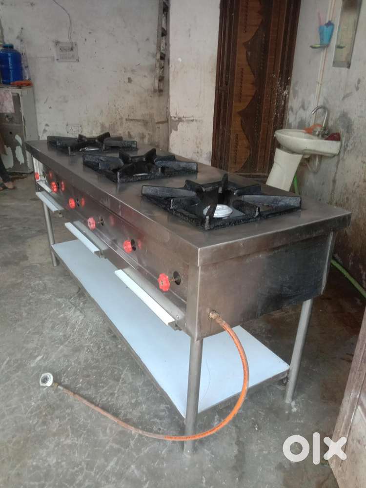 Three burner bhatti