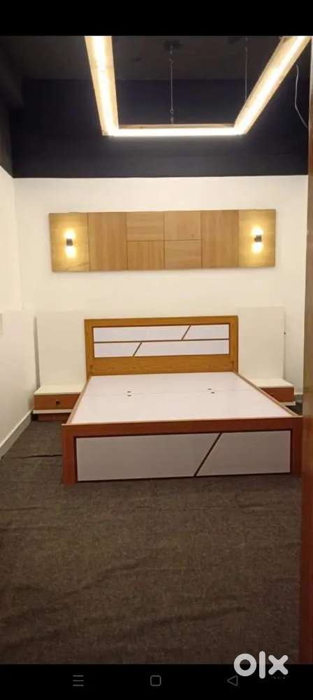 Queen size bed direct factory selling more dezign available