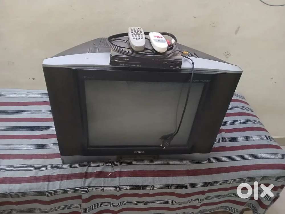 ONIDA 21 Old TV & Free Chanel Setop Box