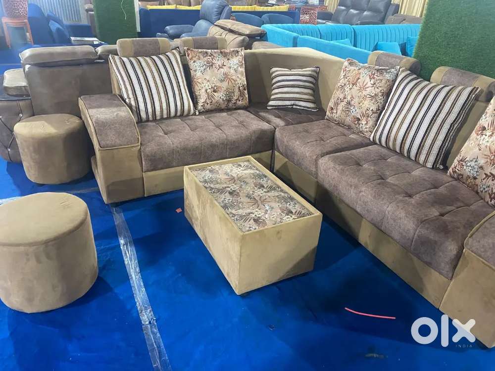 L SHAPE MODEL SOFA SET AVAILABLE IN STARF FURNITURE