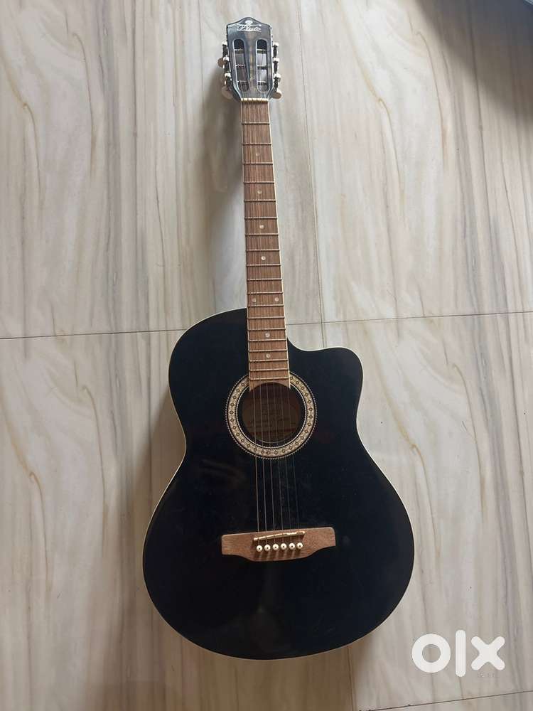 It is a classical acoustic branded guitar of pluto.