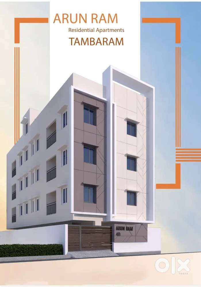 Luxurious 2bhk apartment in East Tambaram nr MCC college
