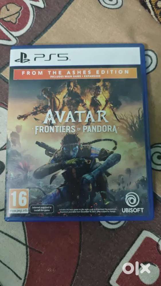 Avatar Frontiers of Pandora From the Ashes edition PS5