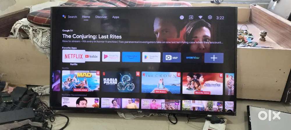 40  vu led tv full android full working condition
