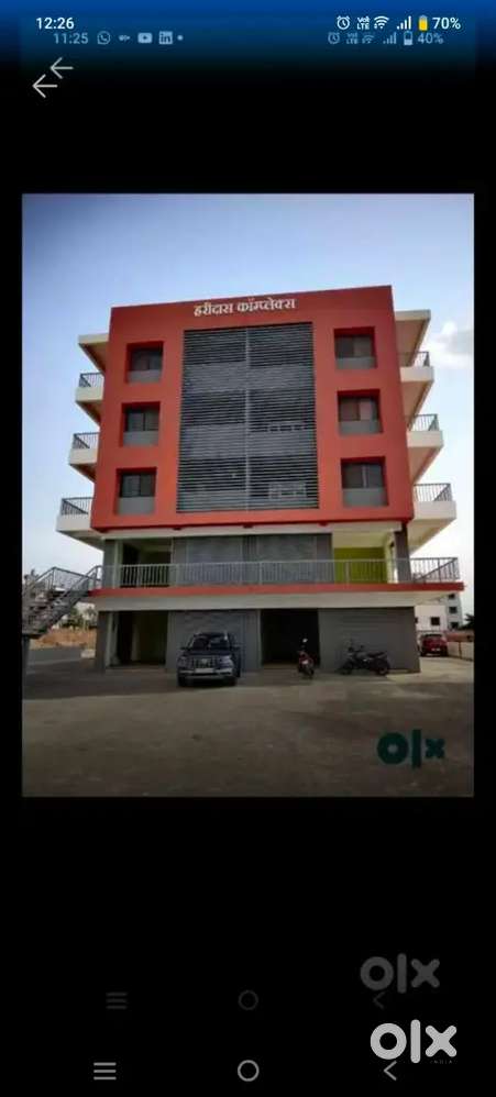 1 bhk flat available for Sell on main supa parner road