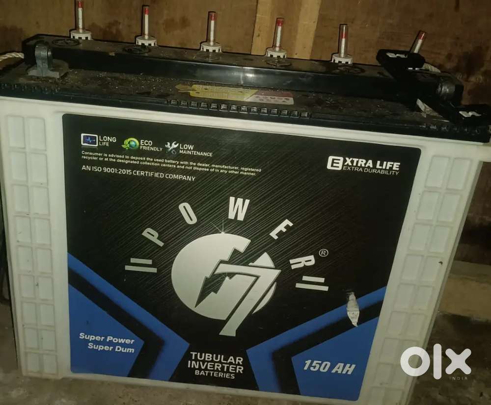 Inverter with battery
