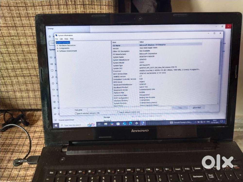 Model Lenovo
