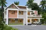 Silver Spring Villas- Pullvazhy Near by MC road Project_ 2480 sqft.