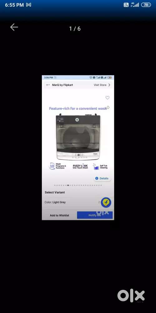 Fully Automatic washing Machine