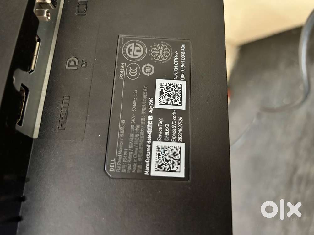 Dell P2419H 24 Inch Monitor