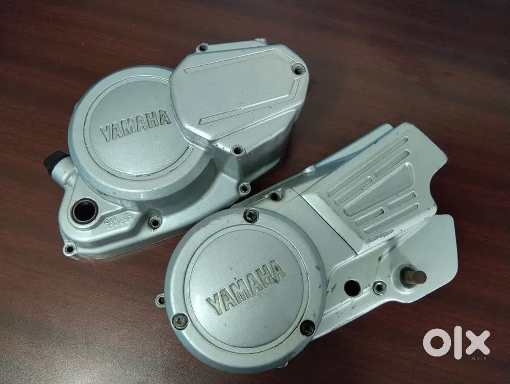 YAMAHA FIVE SPEED OE(original)CLUTCH COVER AND MAGNETIC COVER