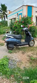 Honda Activa 125 cc blue BS III