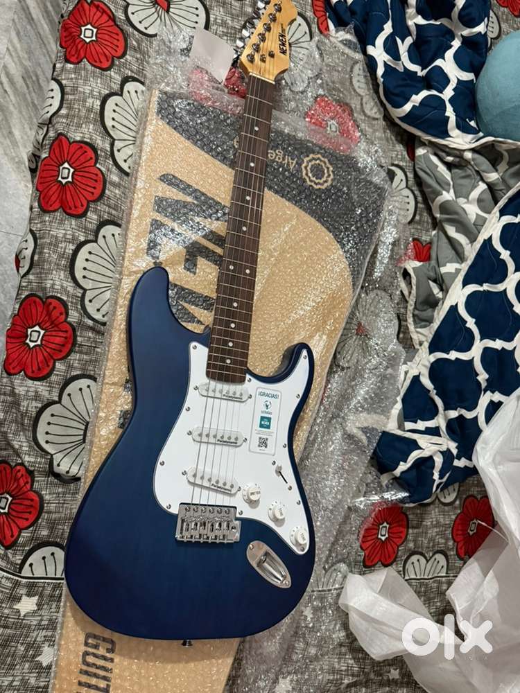 fully hand made electric guitar from newen