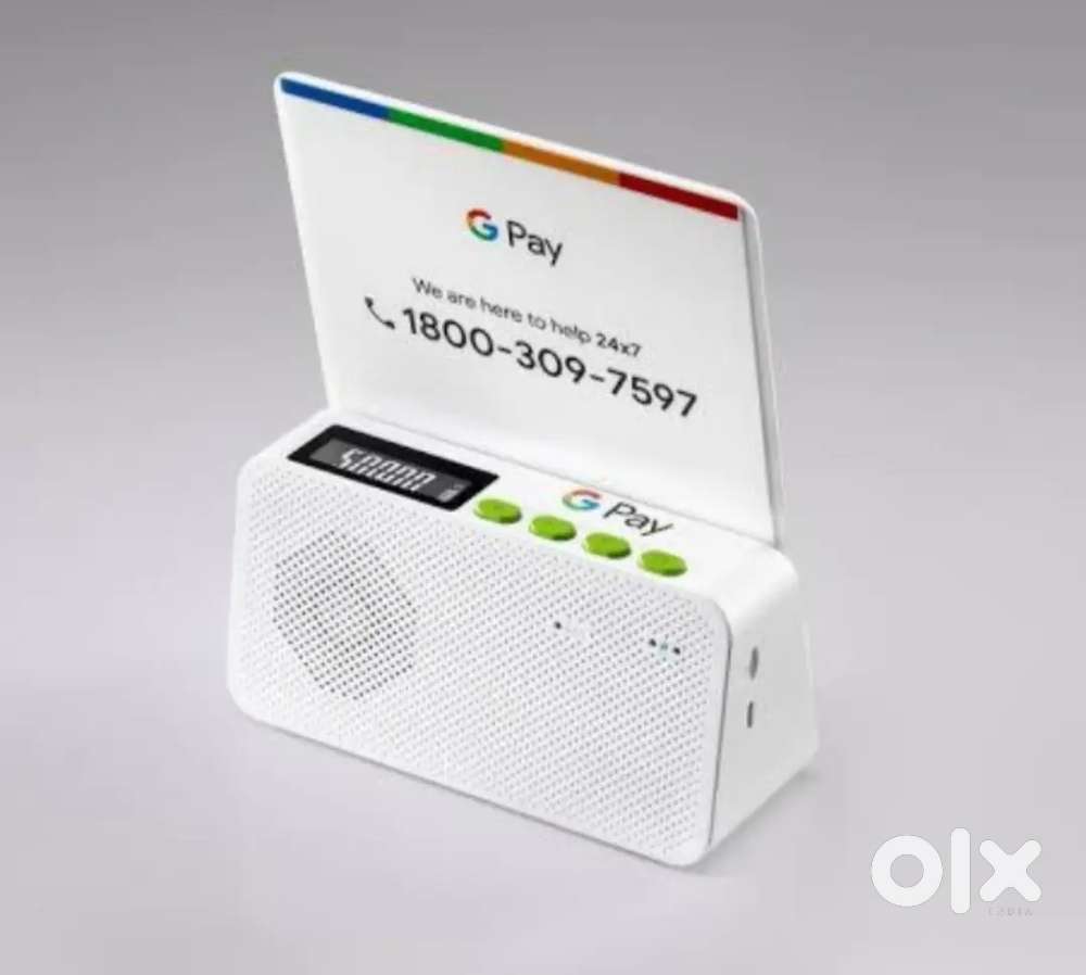 GOOGLE PAY SOUND BOX AND RATING CARD SALE