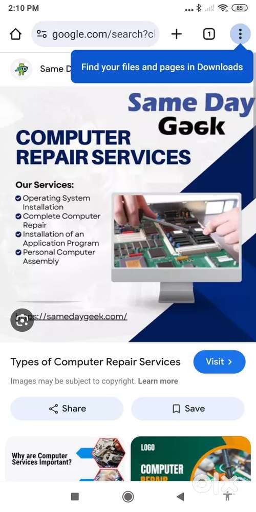 Computer and laptop windows and Mac upgrade repair