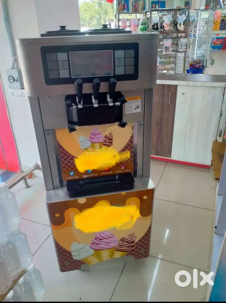 Softy ice cream machine