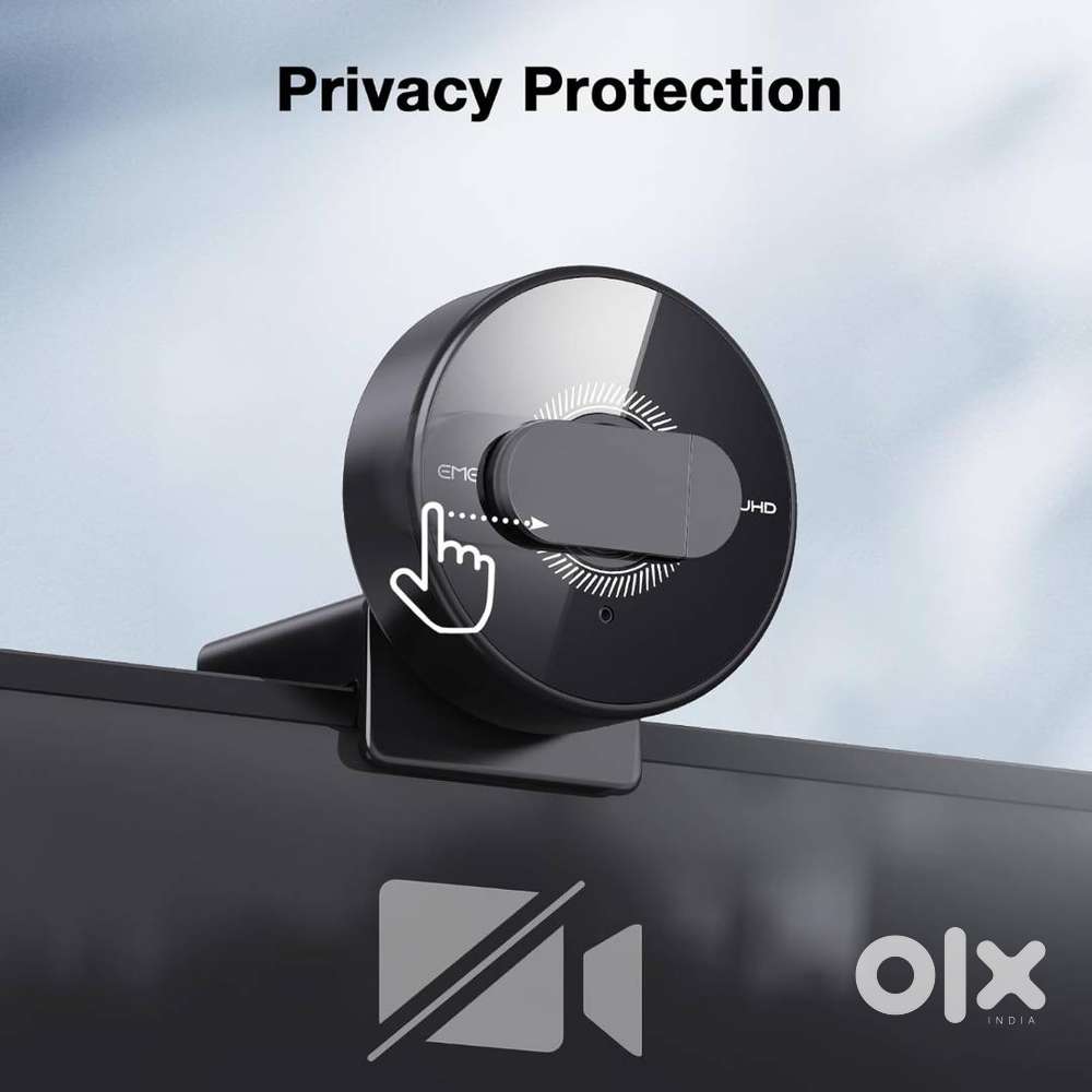 eMeet C950 4K Webcam for PC - 8 MP BRAND NEW RUNNING WARRANTY