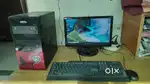 i3 - 9100F , 8gb ram , 512 gb ssd , with monitor,  mouse, keyboard