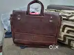 Never used Office bag leather