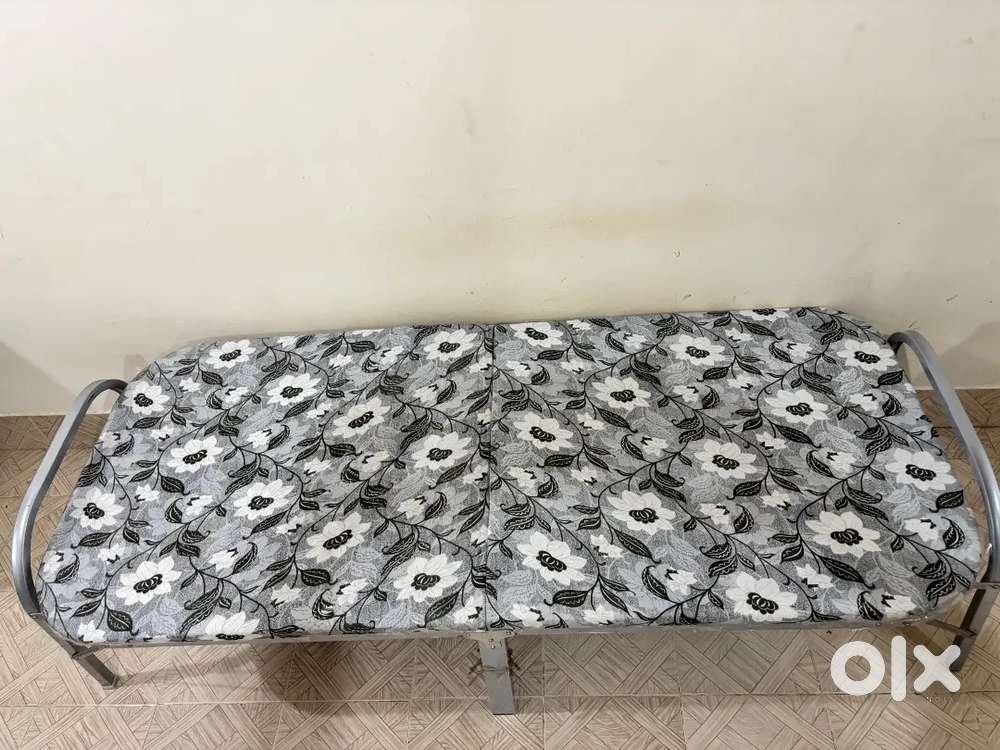 Single Foldable Cot cum bed