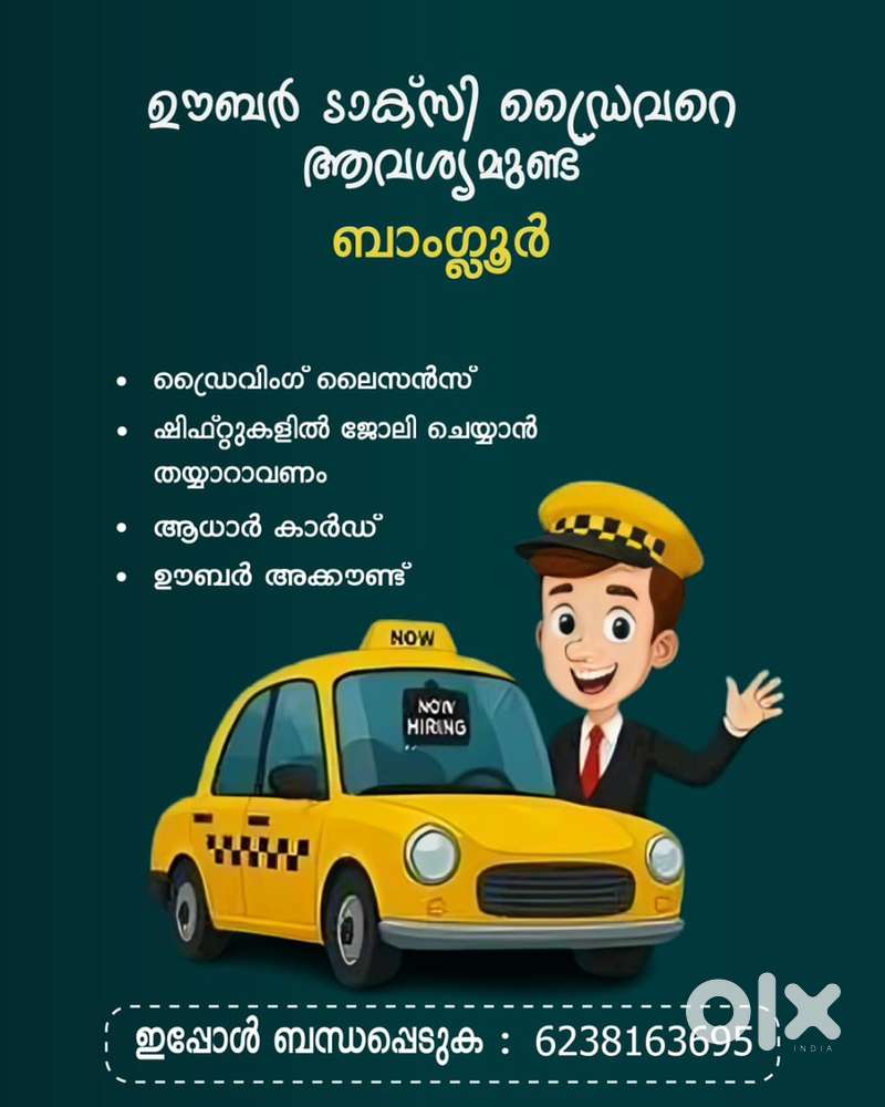 Uber driver in Bangalore