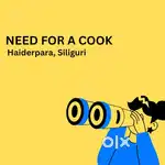 Looking for an experienced cook (Bengali and North Indian)
