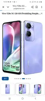 Vivo y28s5g 6 manat new good mobile box Bill 6gp 128 gp
