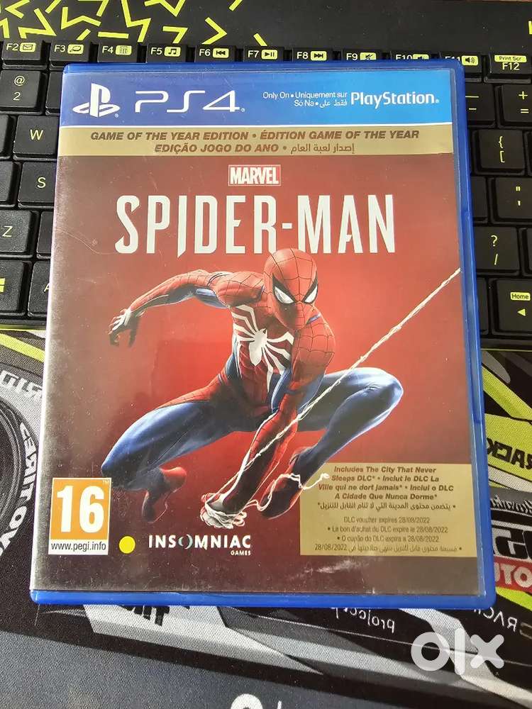 Marvel Spiderman PS4