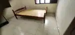 Wooden double cot
