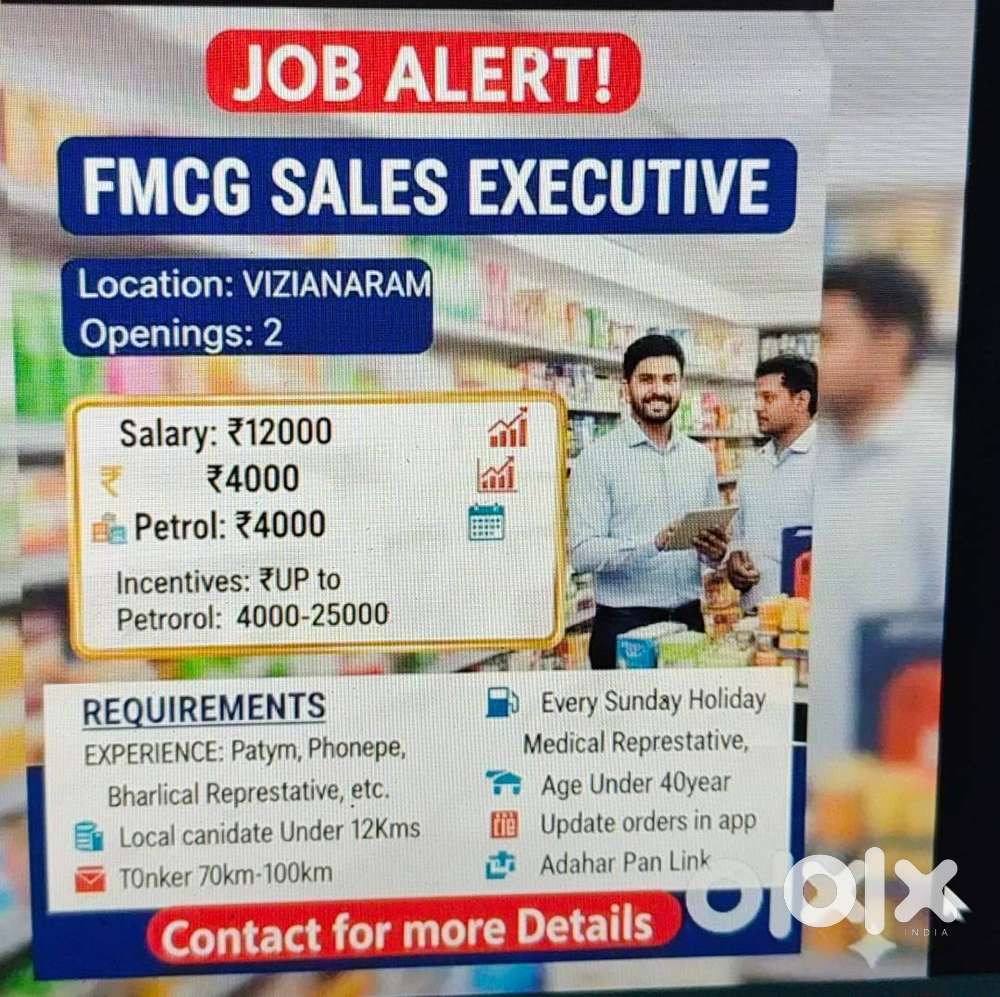Fmcg sales executive
