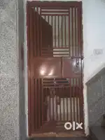 Iron Gate with frame and heavy duty lock. Size is 7’2’’ * 2’10’’