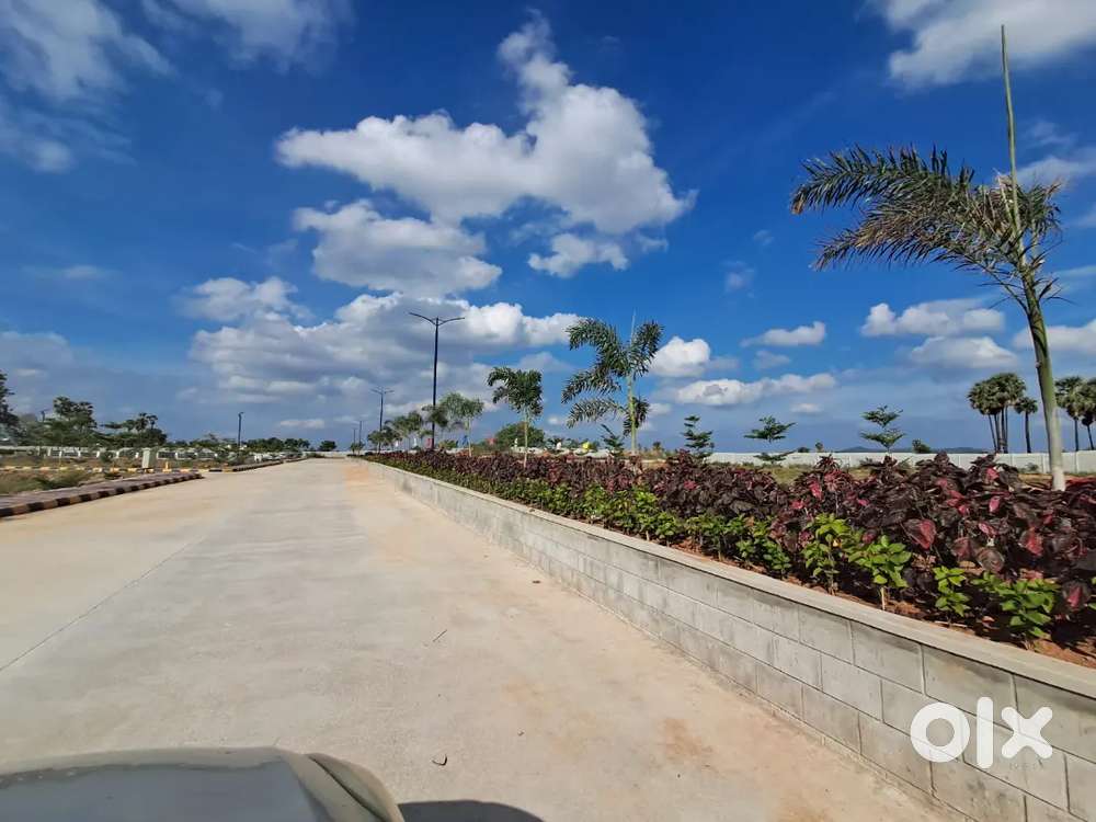 Hmda approval project plots sale Beside MAK projects Srisailam highway