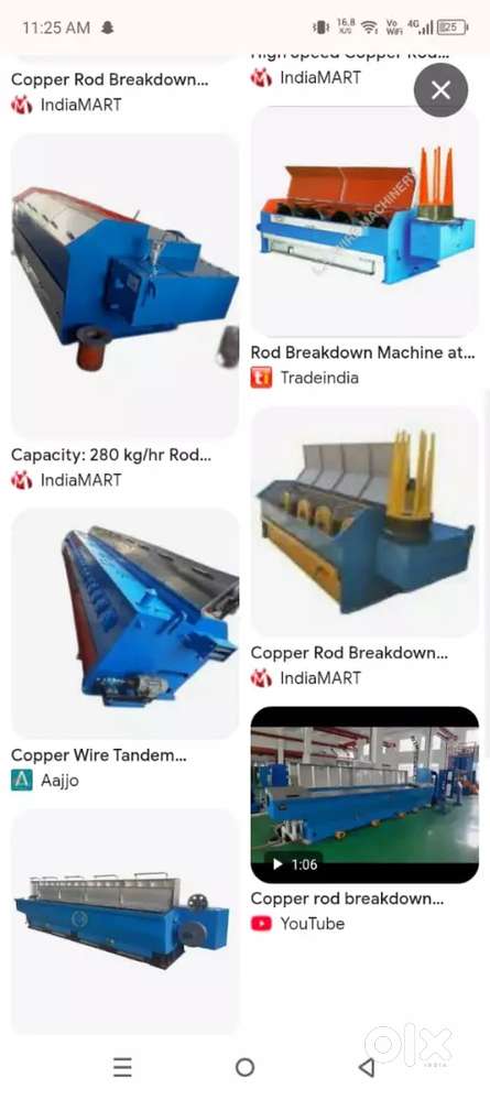 COPPER WIRE DRAWING MACHINESb