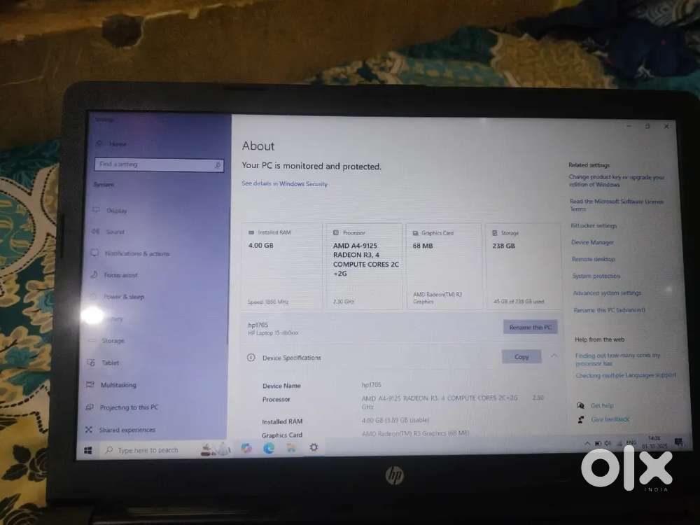 Hp laptop for sale