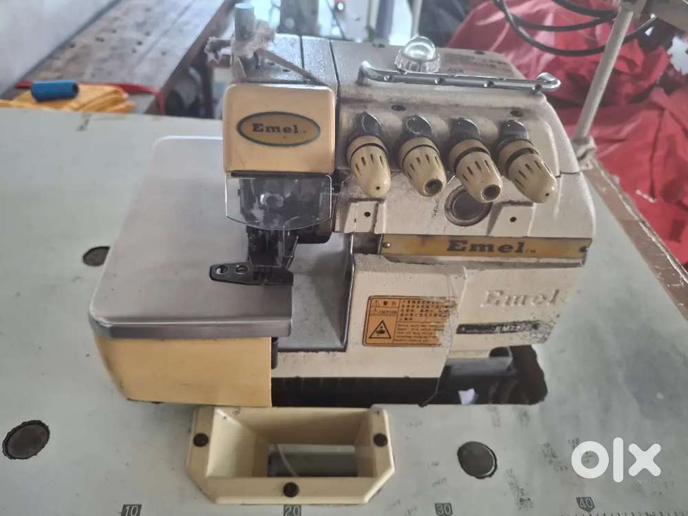 5 therad over lock machine