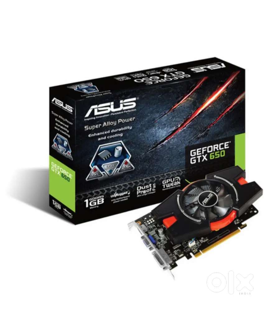 ASUS GeForce GTX 650 1GB GDDR5 Graphics Card – Gaming Ready
