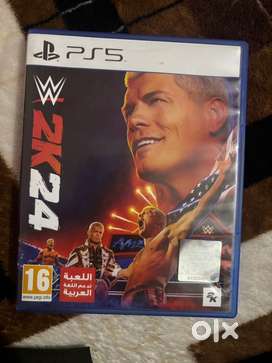 WWE 2k24 cd for Play Station 5
