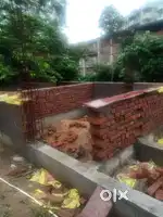 Residencial plot of 2160 SQFT with base foundation completed