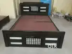 Super discount buy new double bed with box -5990/- EMI available